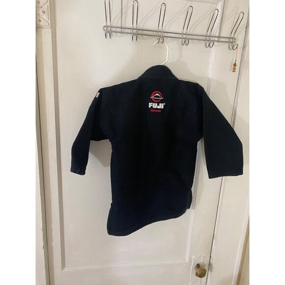 Fuji Kids Black Jiu Jitsu Judo Gi Top ONLY - C0 - Picture 4 of 9